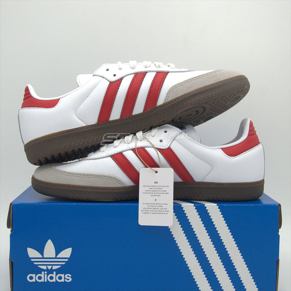 adidas Samba OG White Better Scarlet