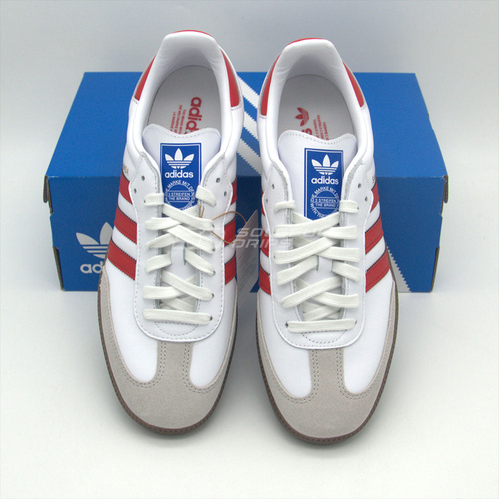 adidas Samba OG White Better Scarlet