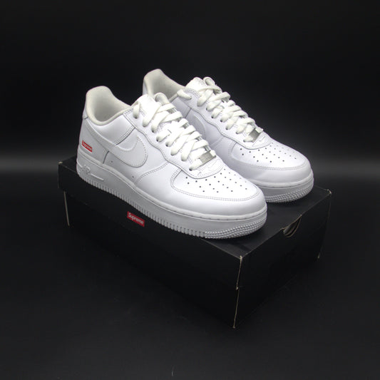 Nike Air Force 1 Low Supreme White US 8.5 [USED]