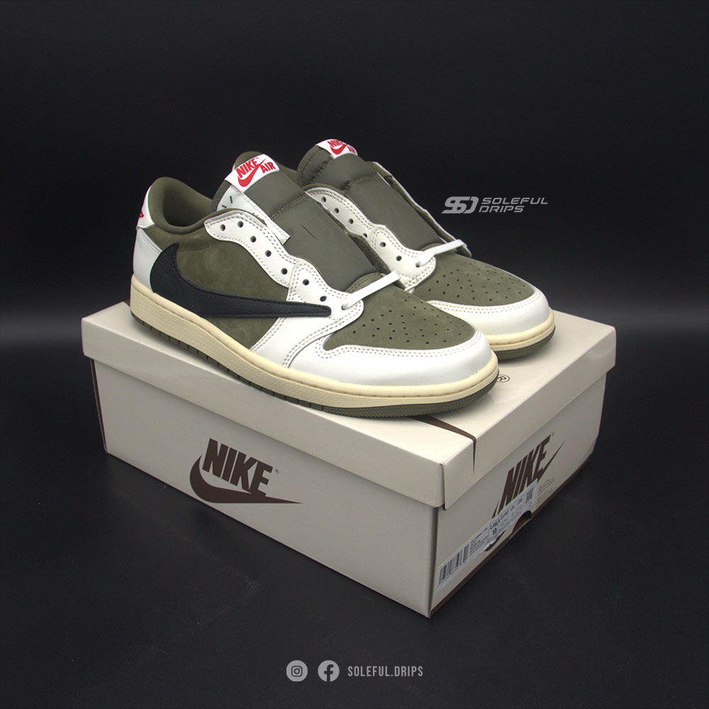Jordan 1 Retro Low OG SP Travis Scott Medium Olive