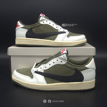 Jordan 1 Retro Low OG SP Travis Scott Medium Olive
