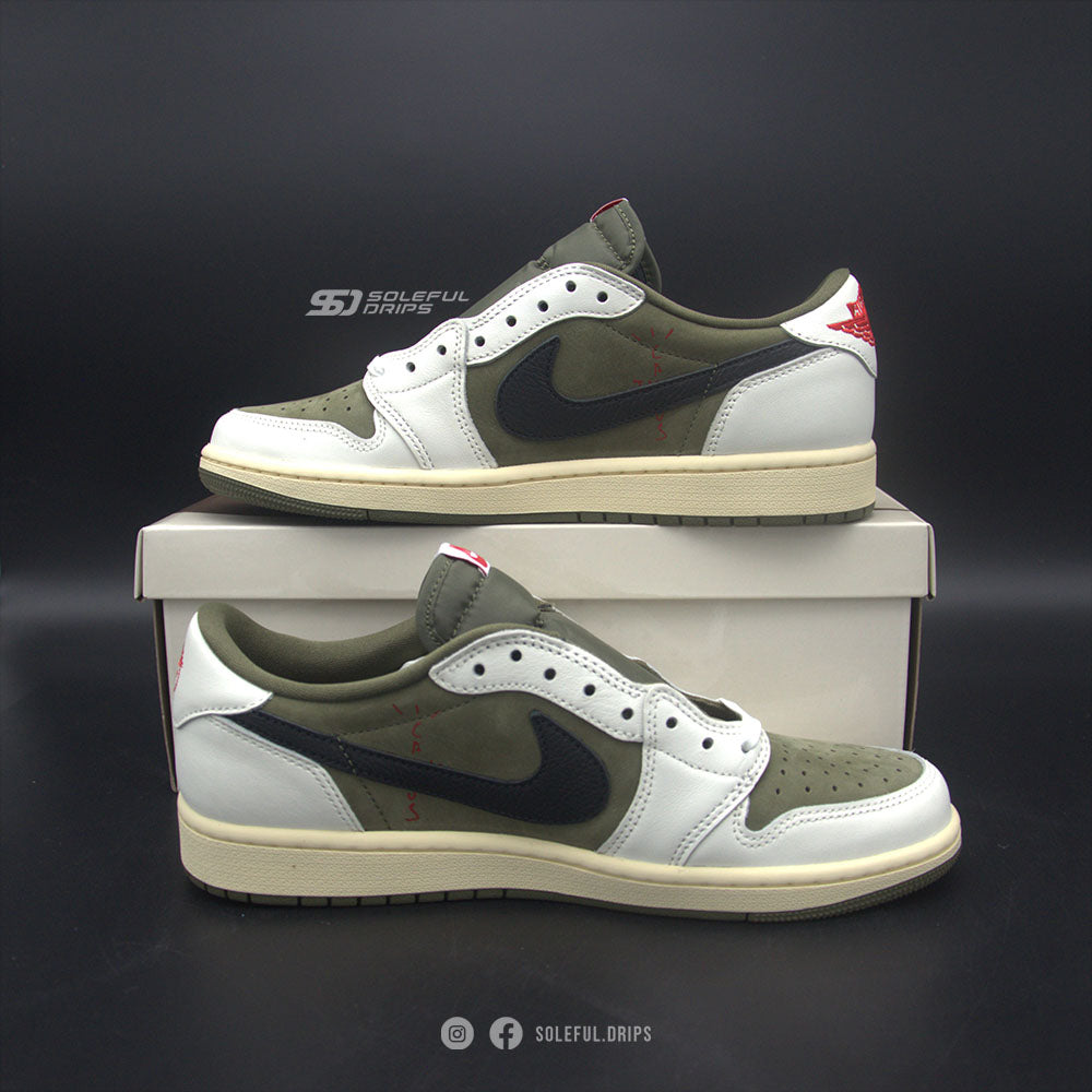 Jordan 1 Retro Low OG SP Travis Scott Medium Olive