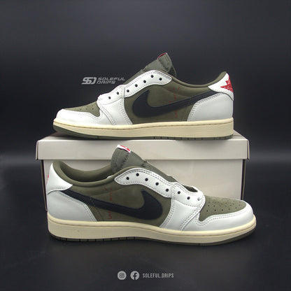 Jordan 1 Retro Low OG SP Travis Scott Medium Olive