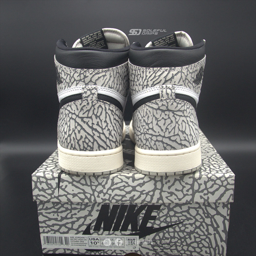 Jordan 1 Retro High OG White Cement - US 10.5 [USED]