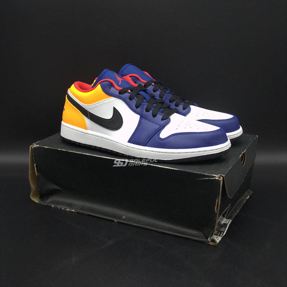 Jordan 1 Low 'Royal Yellow'