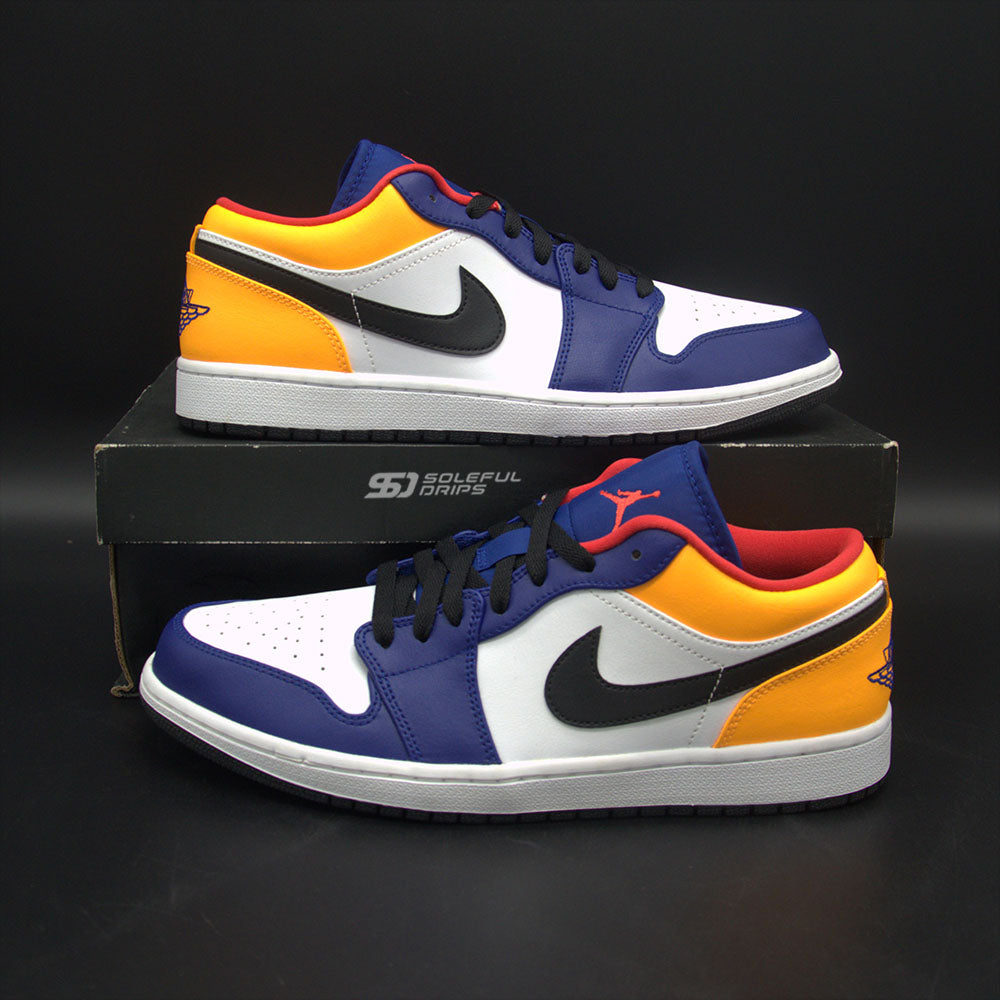 Jordan 1 Low 'Royal Yellow'