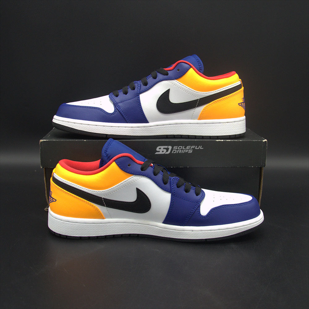 Jordan 1 Low 'Royal Yellow'