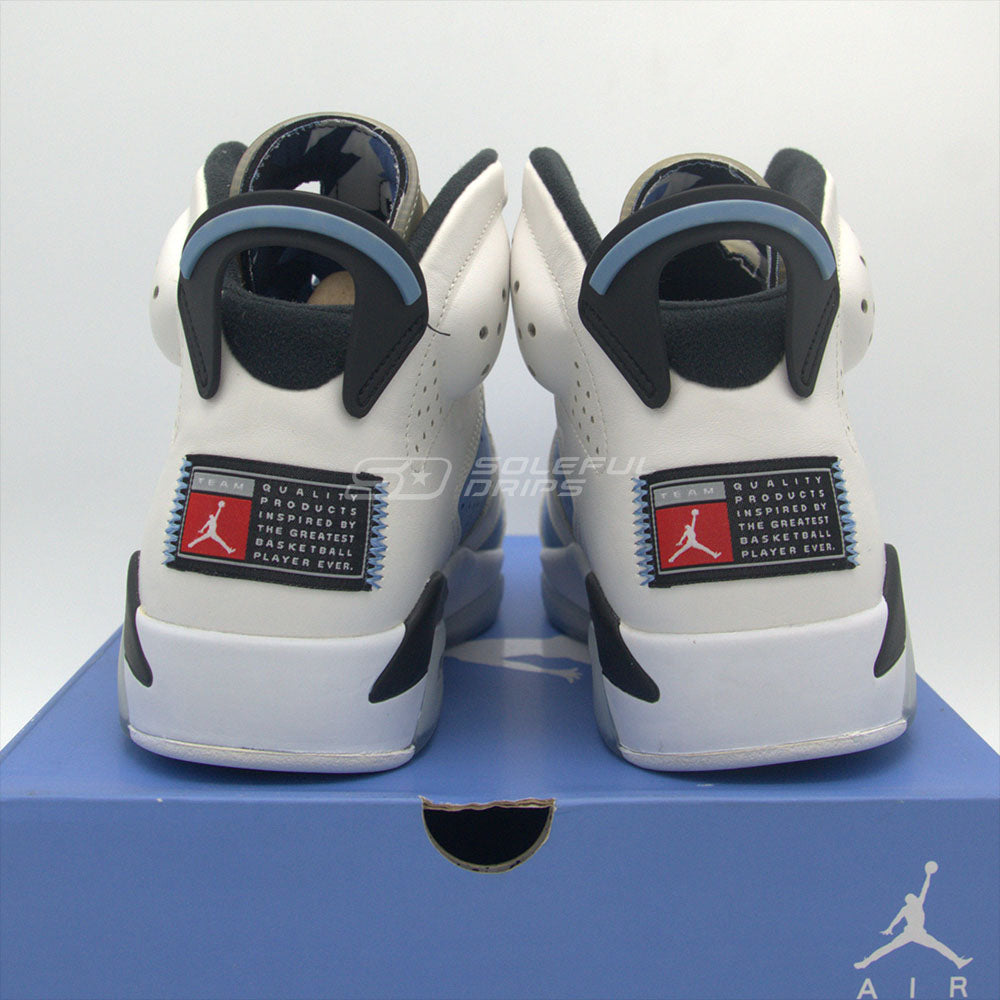 Jordan 6 Retro UNC White - US 9 [USED]