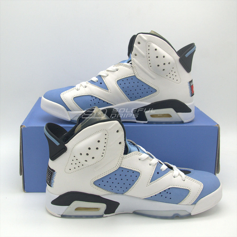 Jordan 6 Retro UNC White - US 9 [USED]