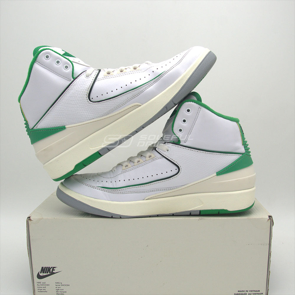 Jordan 2 'Lucky Green' - US 9 [USED]