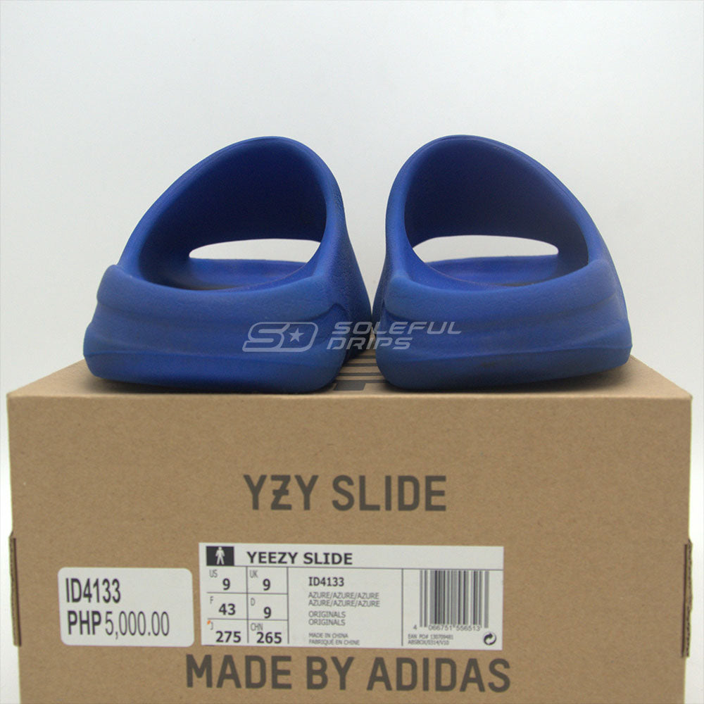 Yeezy Slide 'Azure' US 9 [USED]
