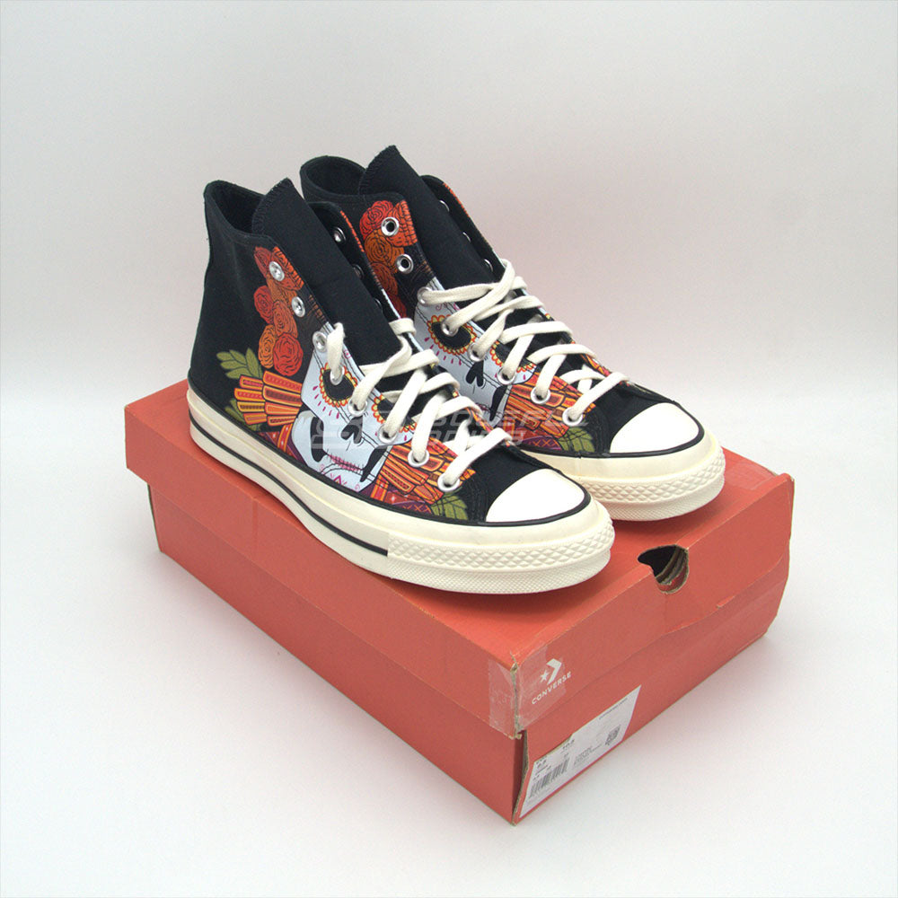 Chuck 70 High 'Dia de los Muertos - Black'