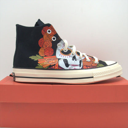 Chuck 70 High 'Dia de los Muertos - Black'