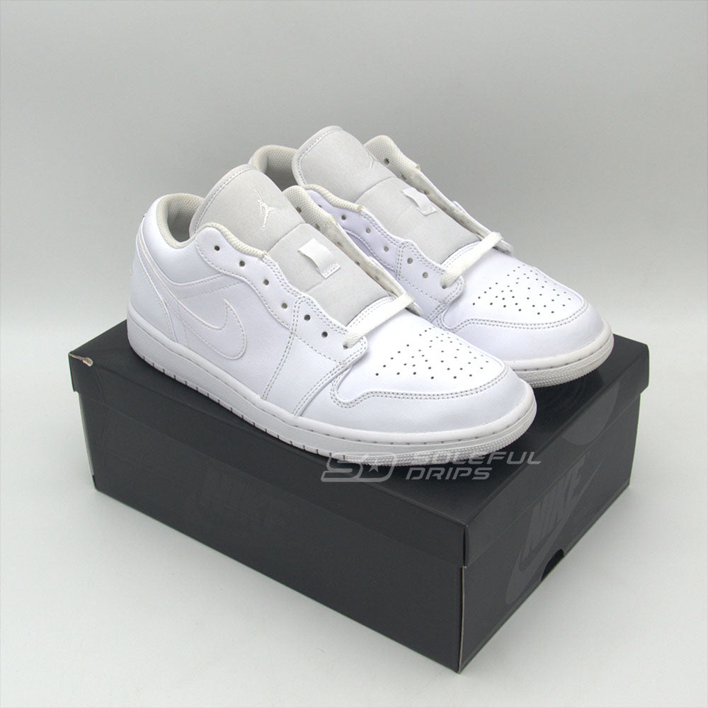 Jordan 1 Low 'Triple White' US 10.5 [USED]