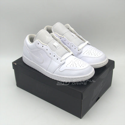 Jordan 1 Low 'Triple White' US 10.5 [USED]