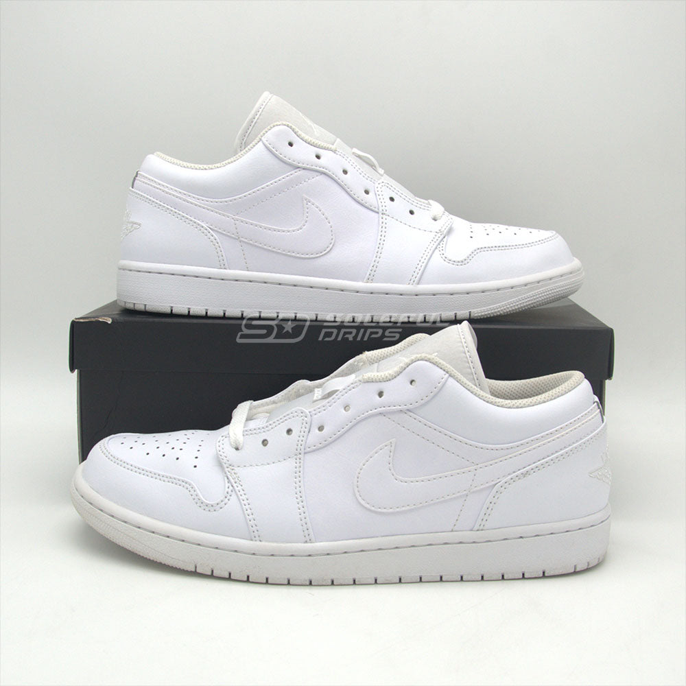 Jordan 1 Low 'Triple White' US 10.5 [USED]