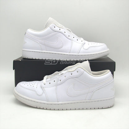 Jordan 1 Low 'Triple White' US 10.5 [USED]
