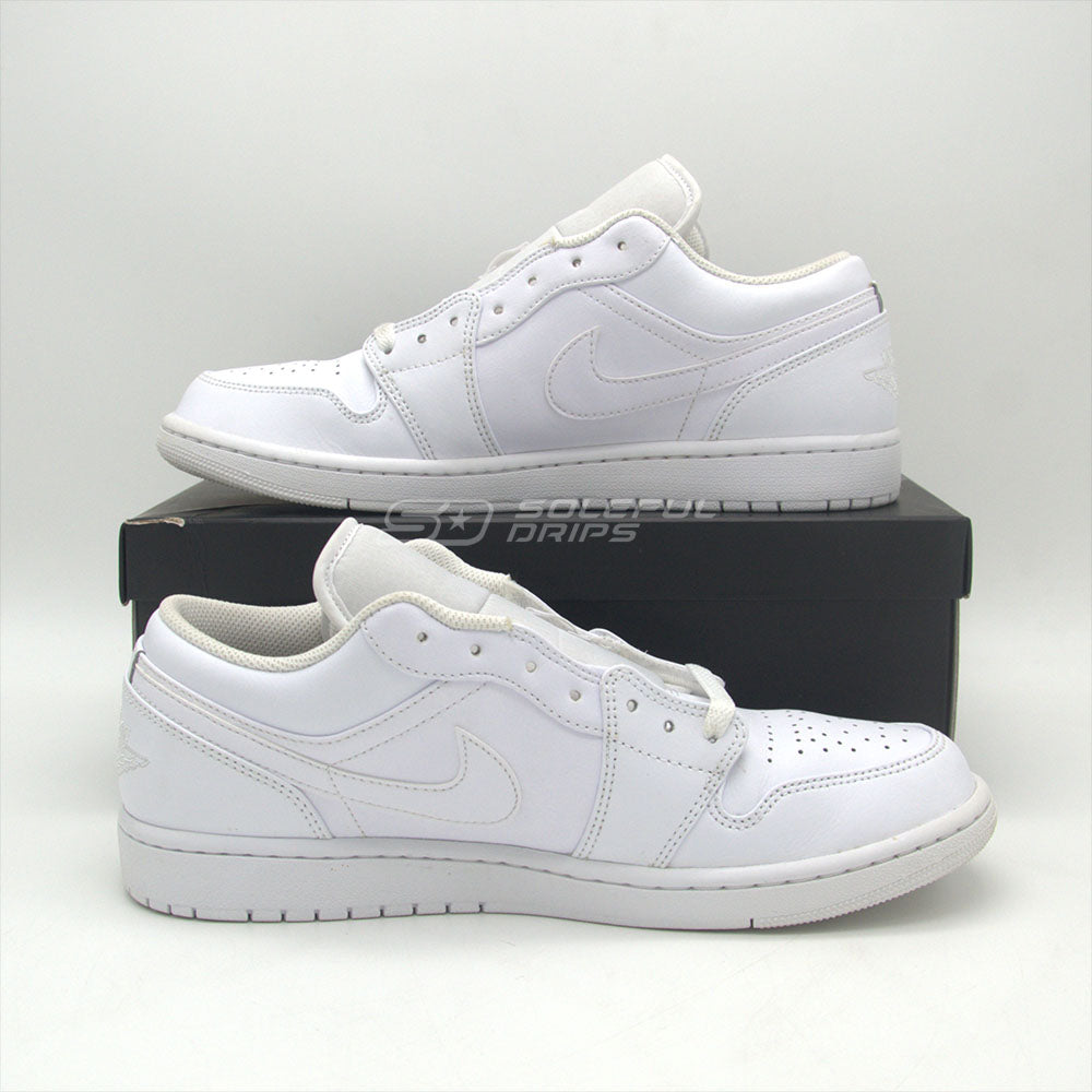 Jordan 1 Low 'Triple White' US 10.5 [USED]
