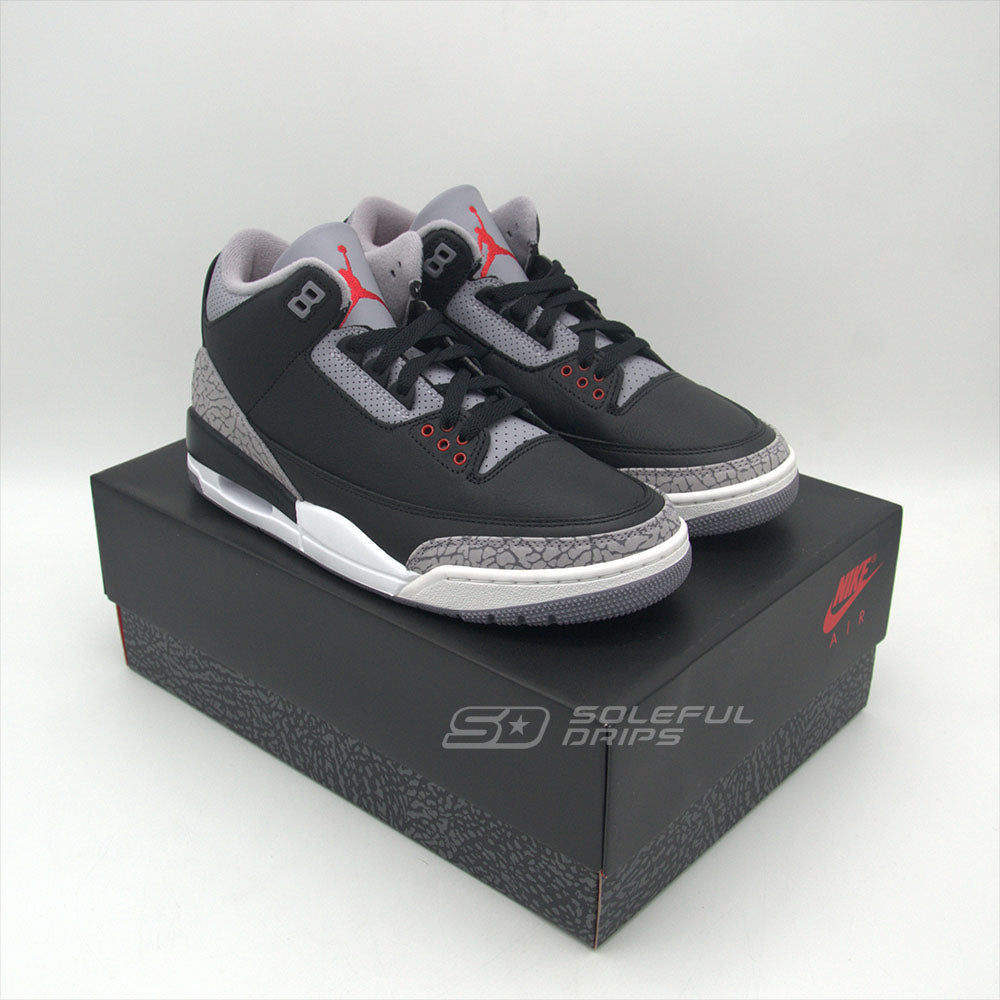 Jordan 3 Retro 'Black Cement'