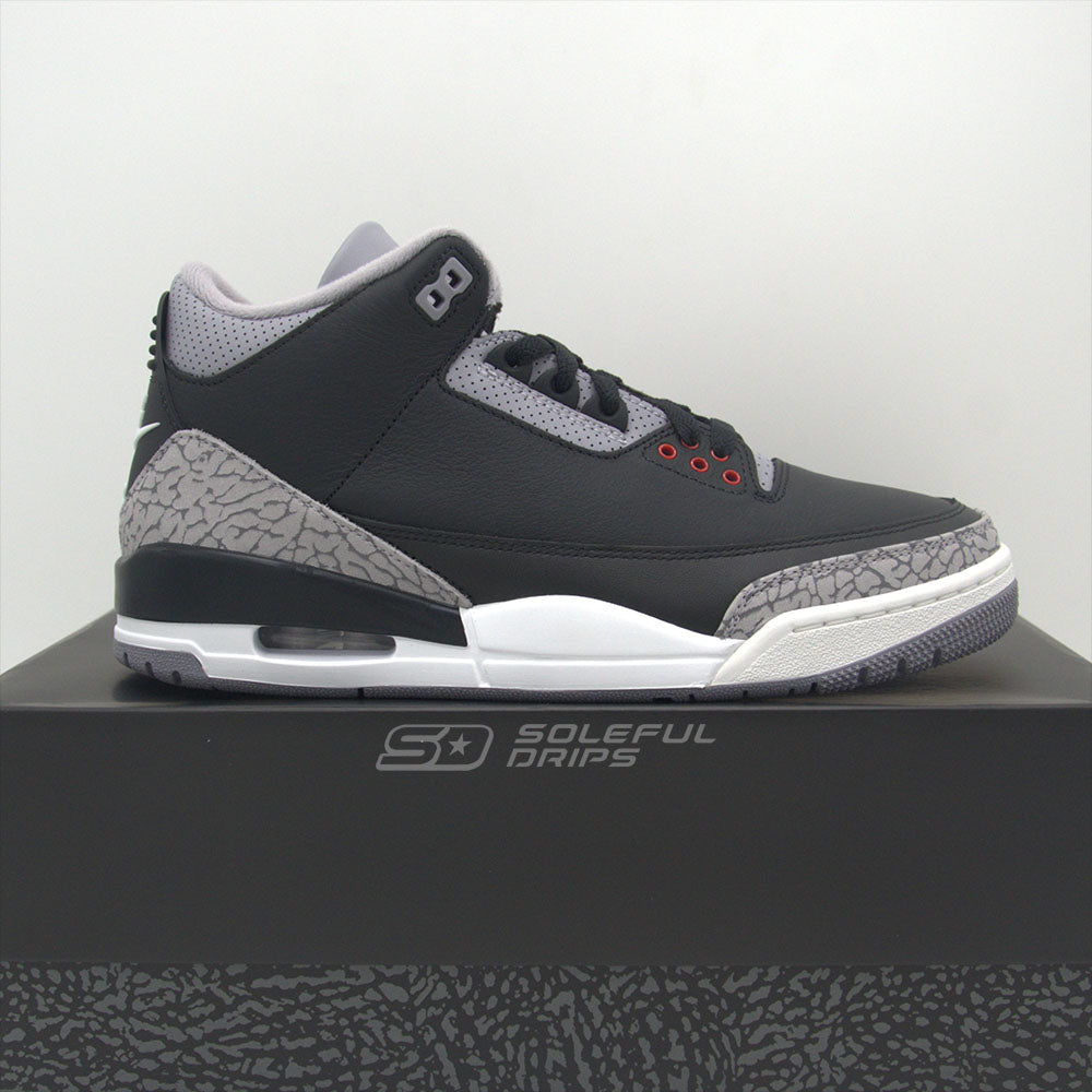 Jordan 3 Retro 'Black Cement'