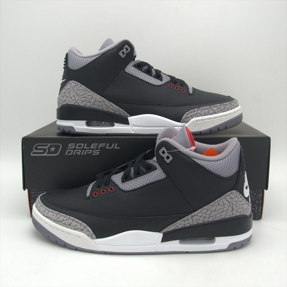 Jordan 3 Retro 'Black Cement'