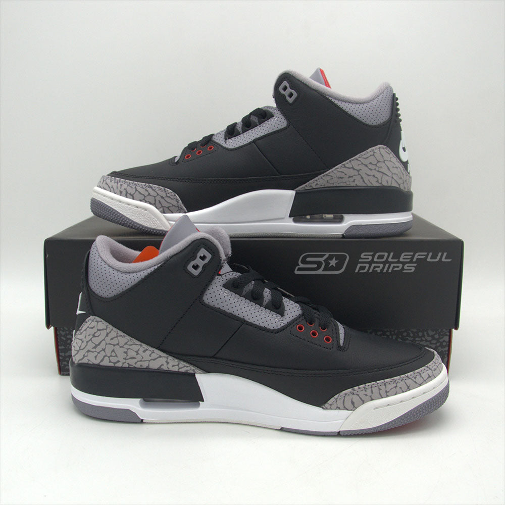 Jordan 3 Retro 'Black Cement'