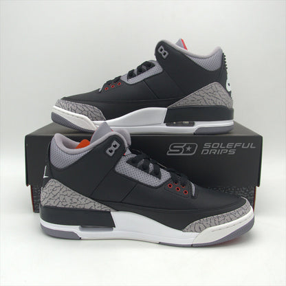Jordan 3 Retro 'Black Cement'
