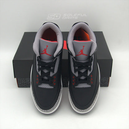 Jordan 3 Retro 'Black Cement'