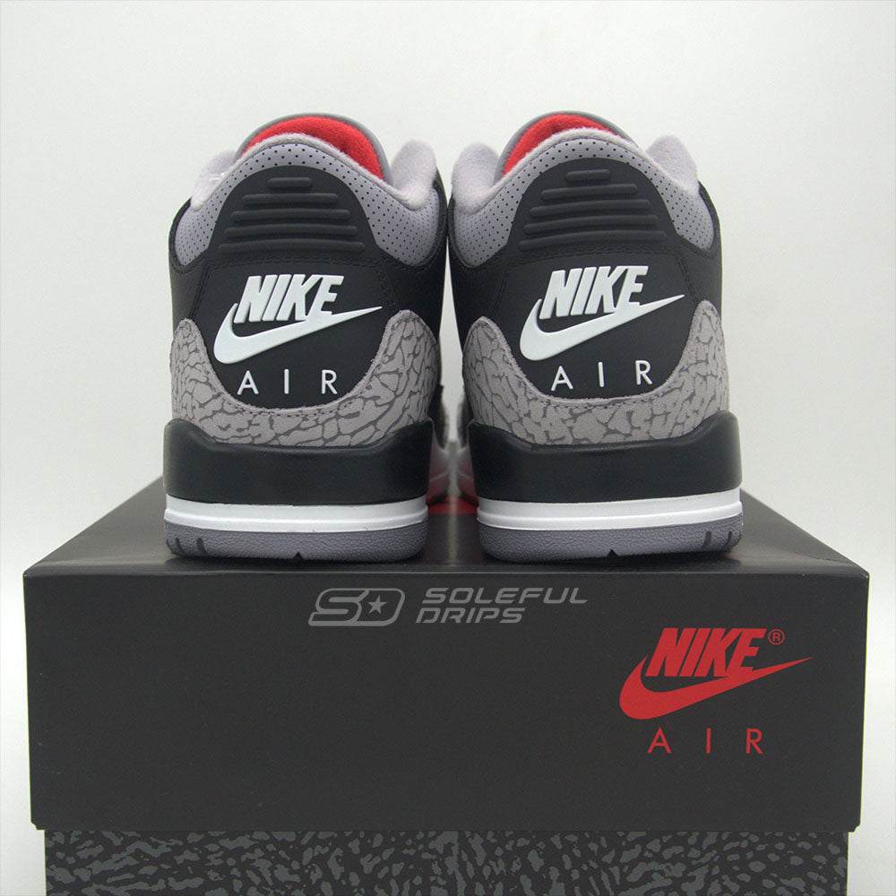 Jordan 3 Retro 'Black Cement'