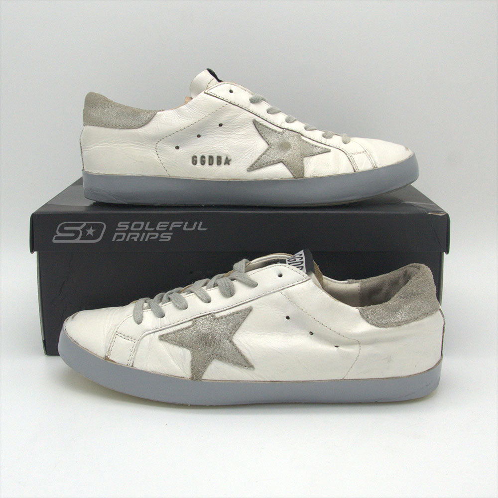 Golden Goose GGDB Whtie Silver Glitter EU 41 [USED]