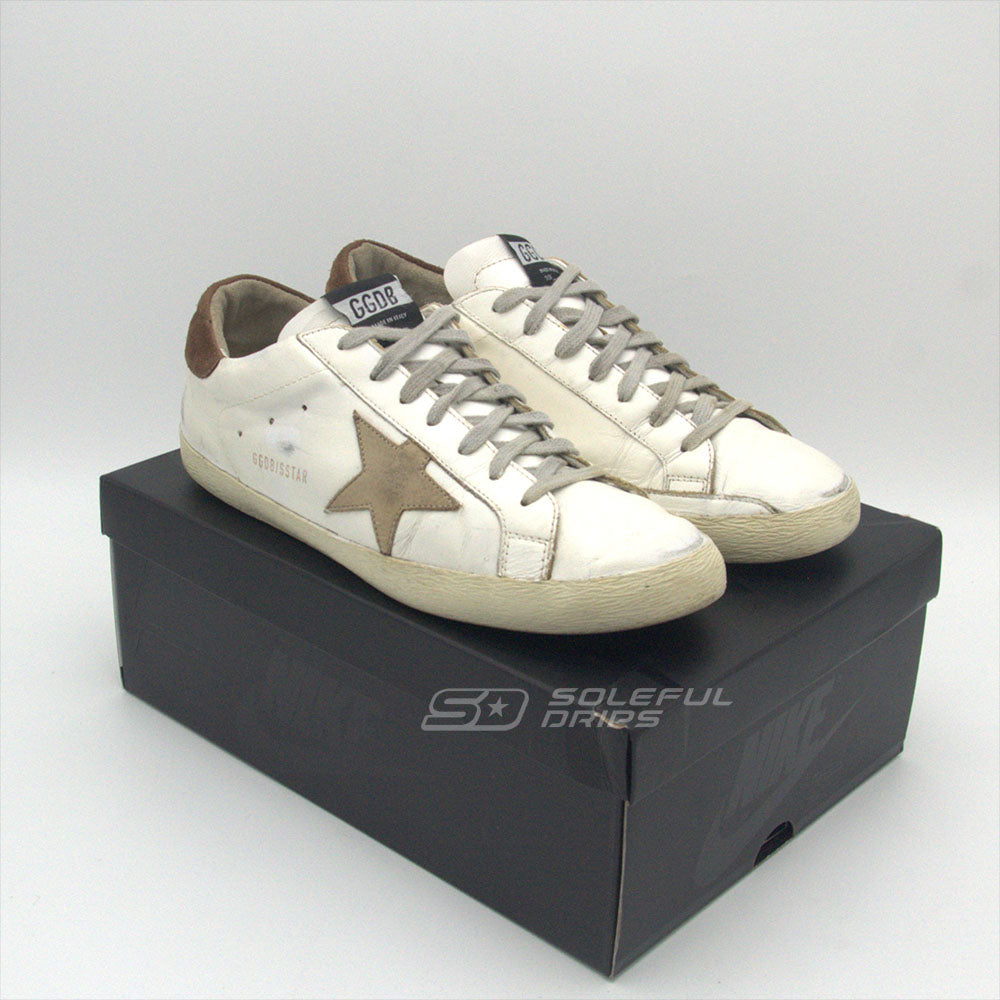 Golden Goose GGDB Super-Star Brown Suede Tab EU 43 [USED]